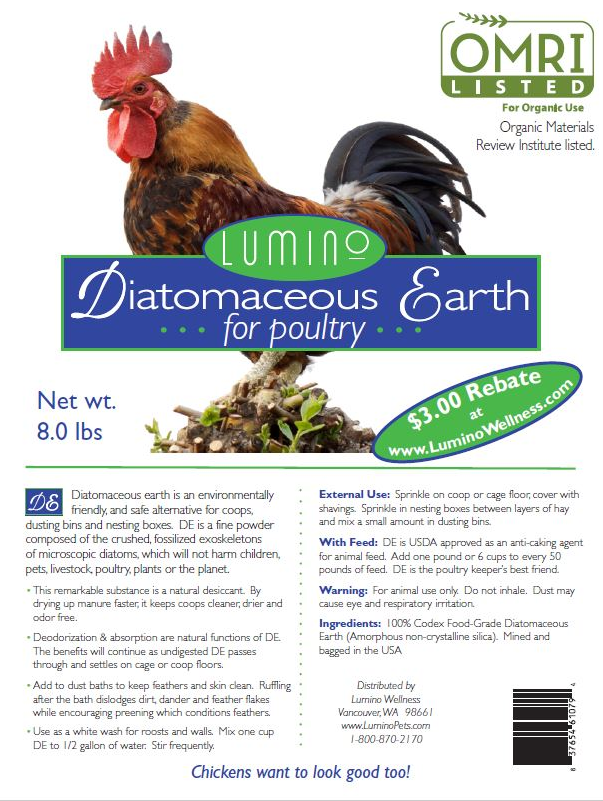 Food Grade Diatomaceous for Poultry