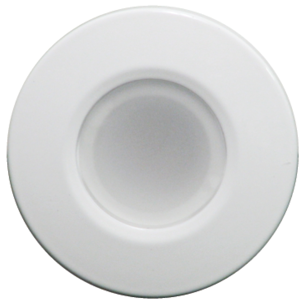 Lumitec Orbit - Flush Mount Down Light - White Finish - White Non-Dimming