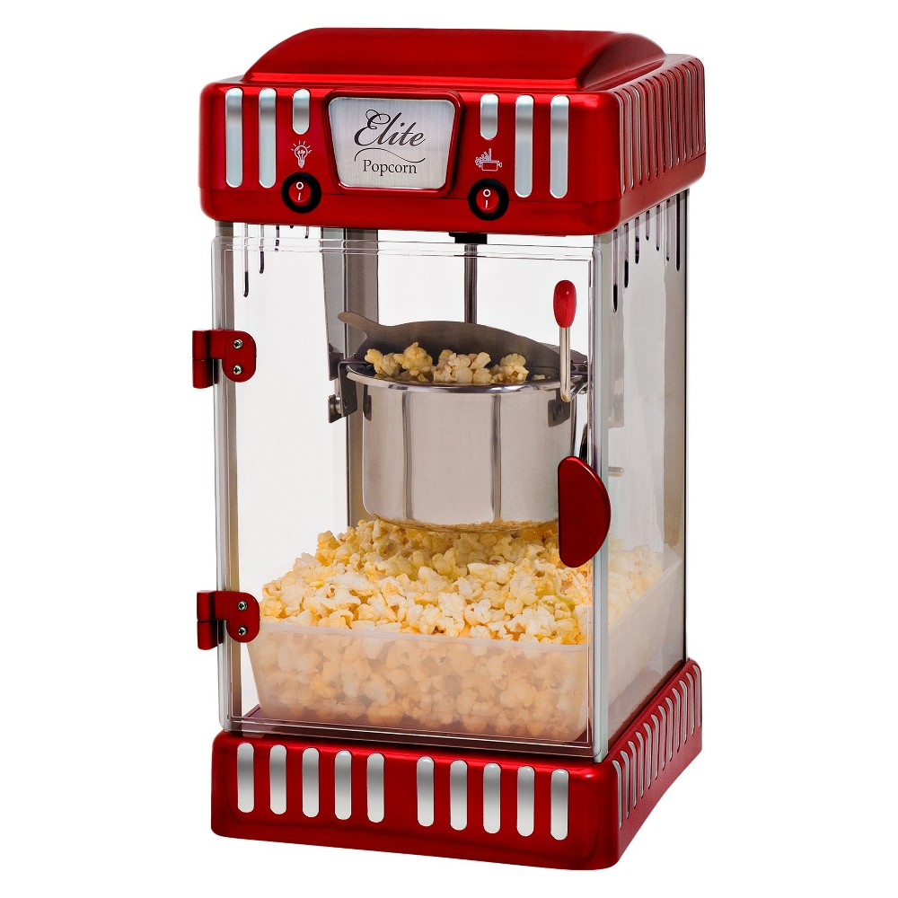 Elite EPM-250 Tabletop 2.5Oz Kettle Popcorn Maker 300W