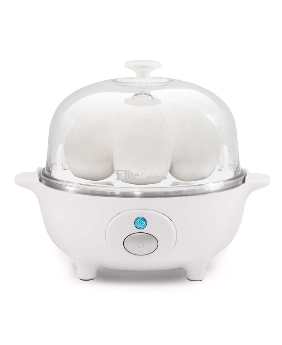 Elite Cuisine Egc-007 Automatic Easy Egg Cooker 7Eggs