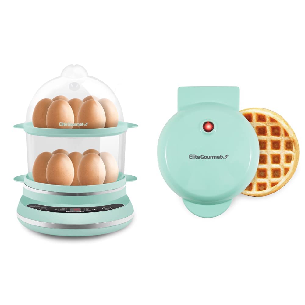 Elite EGC314M Programmable Two Tier 14 Egg Cooker