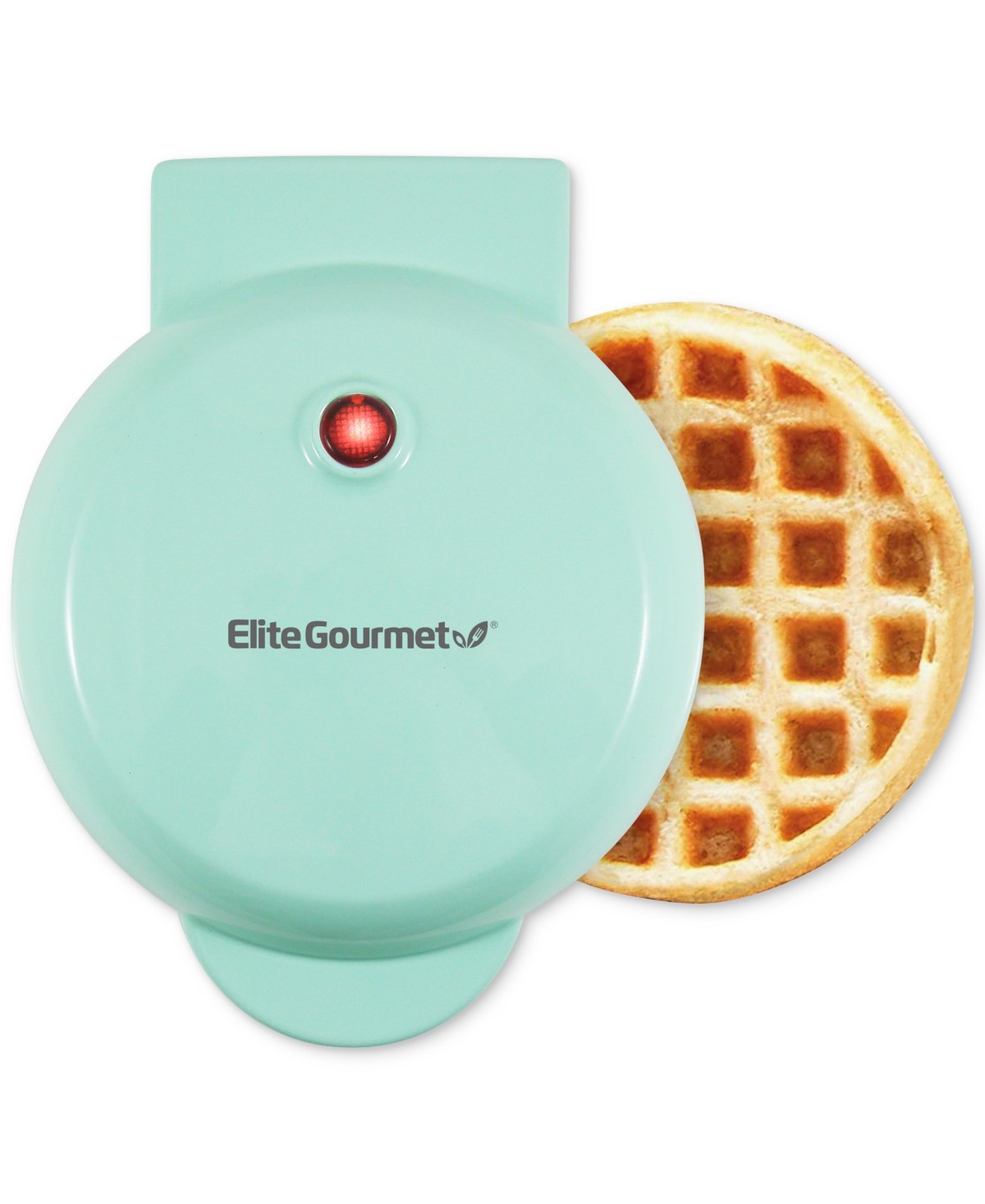 Elite EWM013M Mini Waffle Maker 5 Inch Nonstick