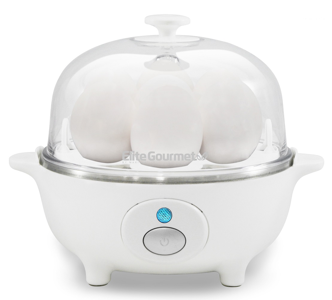 Elite EGC007 White Automatic Easy 7 Egg Cooker