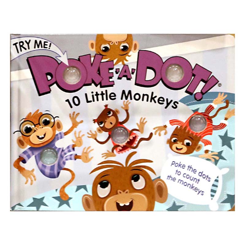 Poke-A-Dot!: 10 Little Monkeys