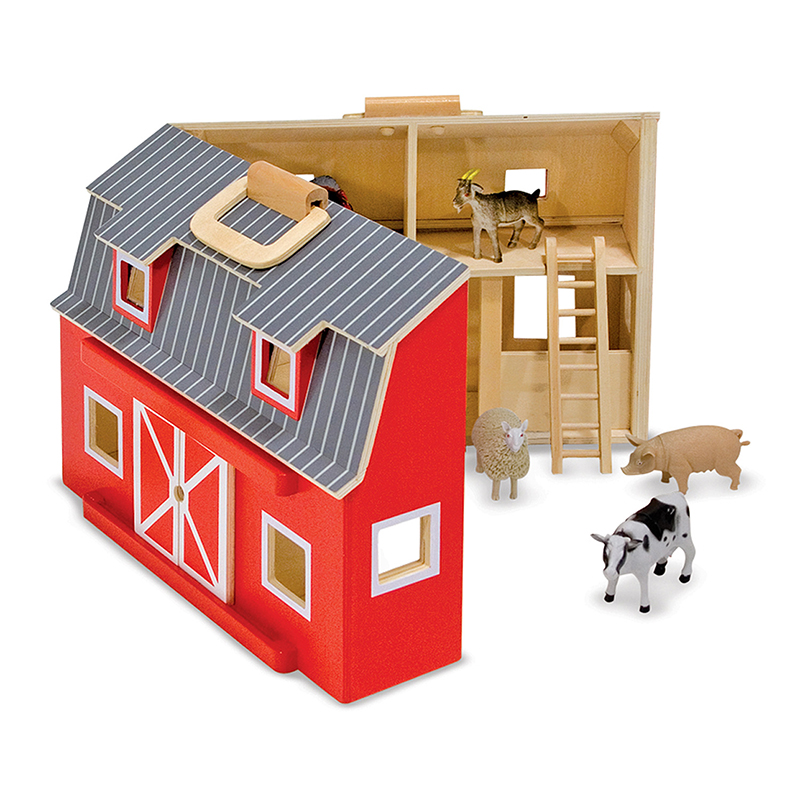 Wooden Fold & Go Barn