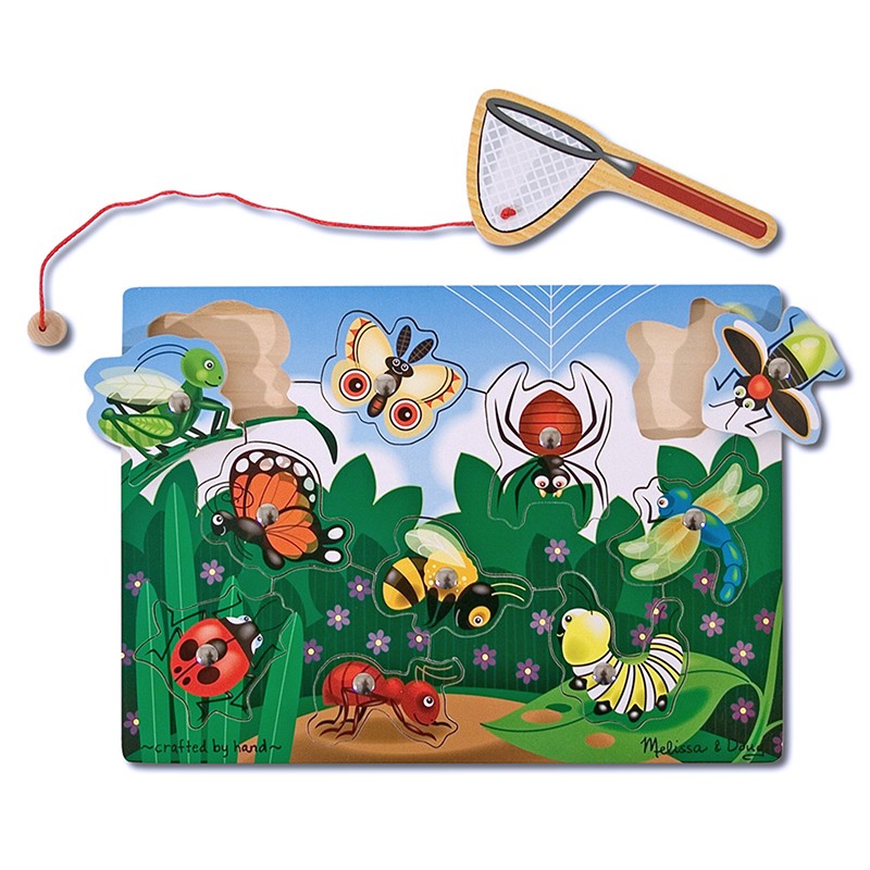 Bug Catching Magnetic Puzzle Game