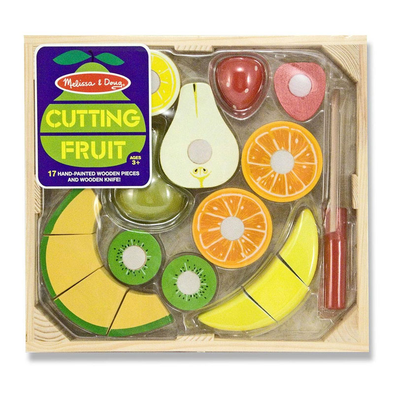 Cutting Fruit Set - Wooden Play Food