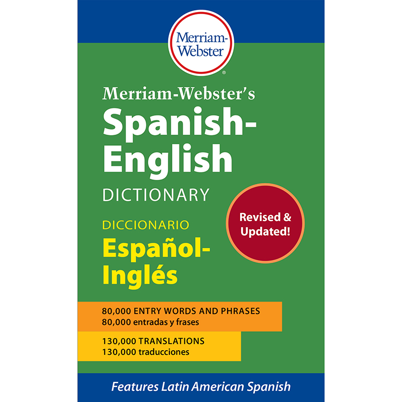 Merriam-Webster's Spanish-English Dictionary, Mass Market Paperback