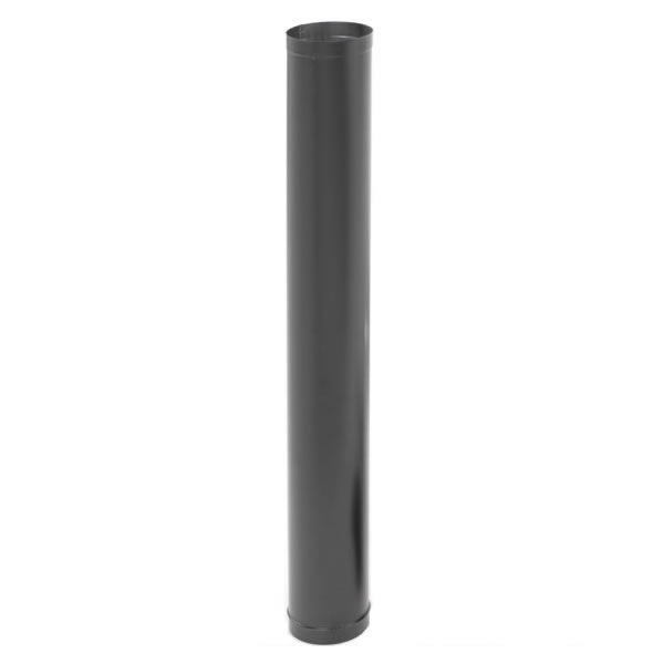 6" X 12" Dura-Vent Dura-Black 24-Ga. Welded Black Stovepipe