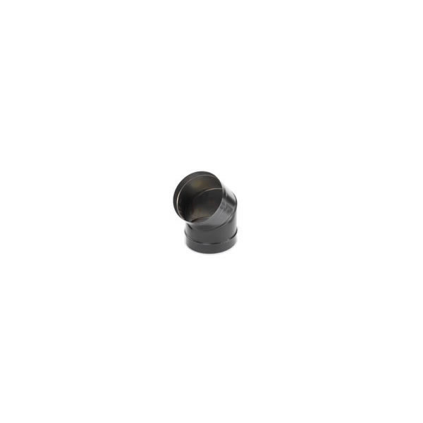 8" Dura-Black 24-Gauge Welded Black Stovepipe