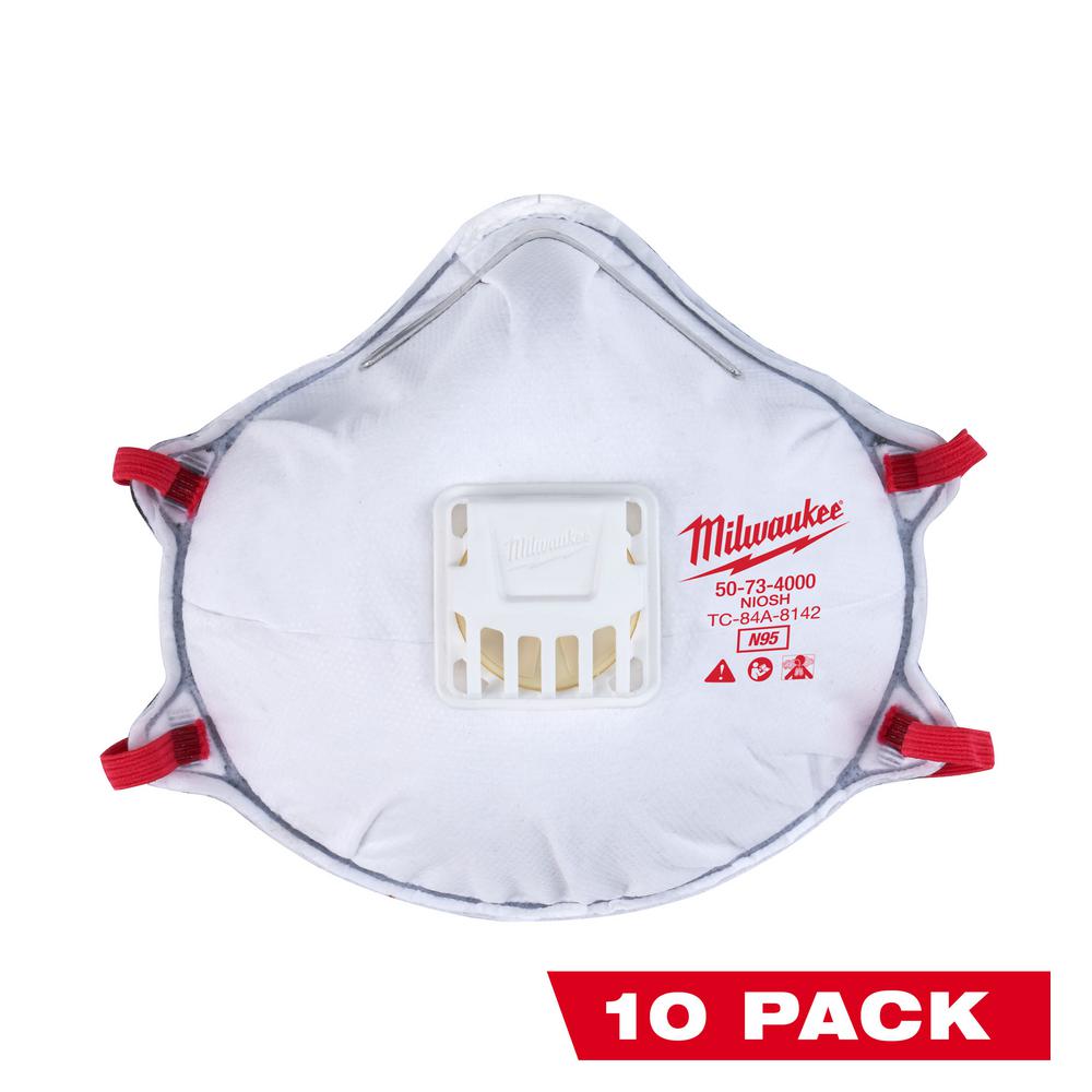 10Pk N95 Respirator