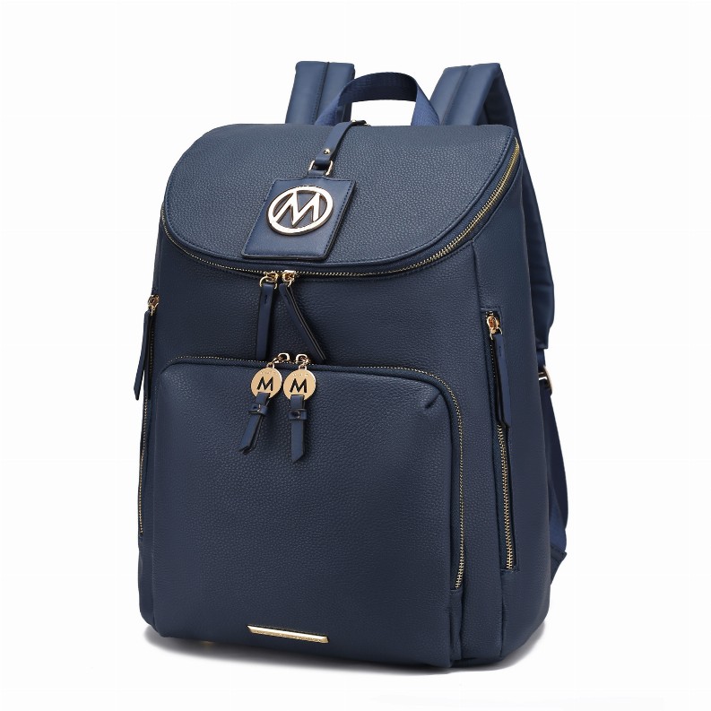 Angela Large Backpack Navy