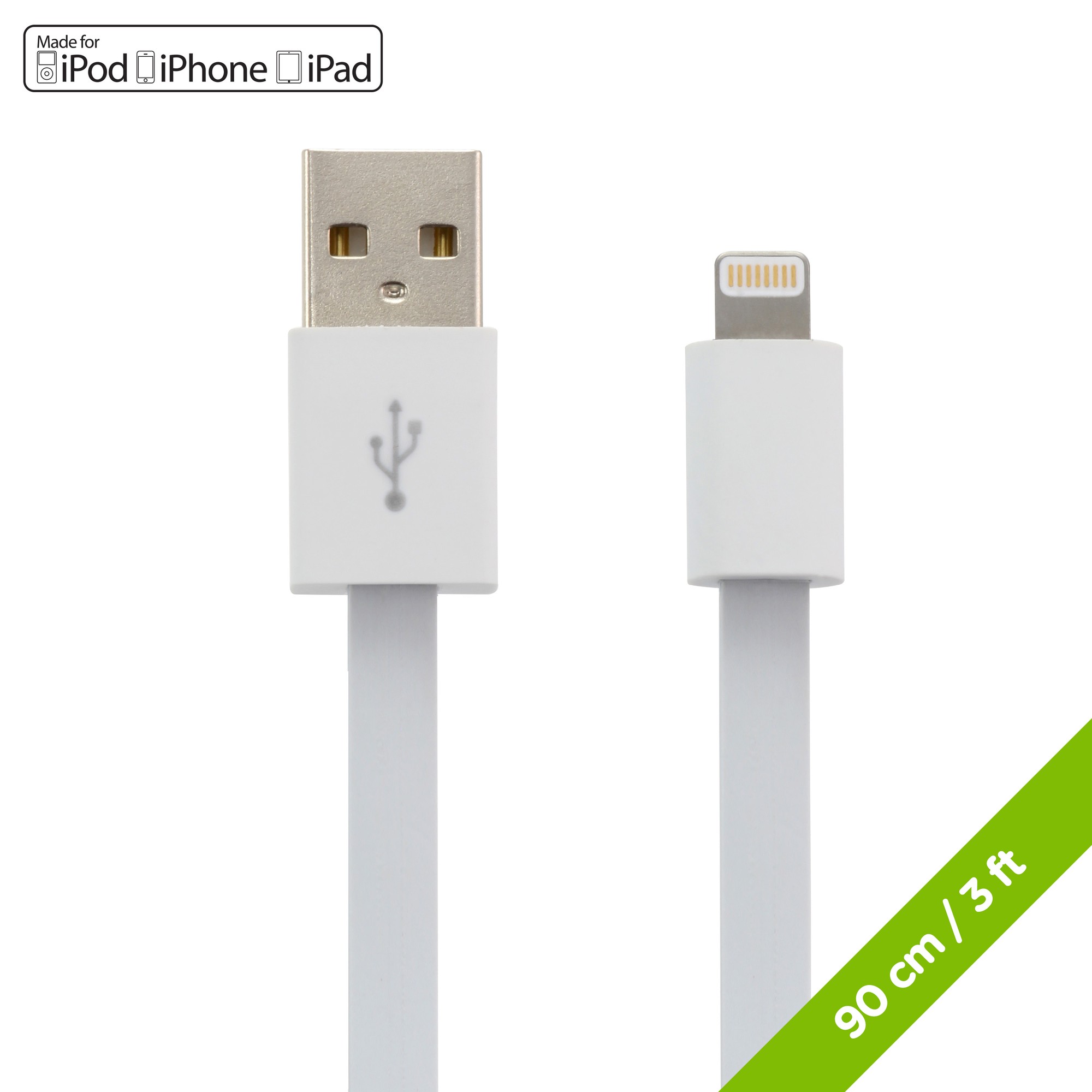Moki ACC MUSBLCAB Lightning Syncharge Cable 90Cm