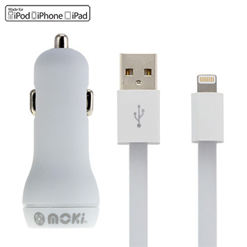 Moki ACC MUSBLCAR Lightning Syncharge Cable And Car