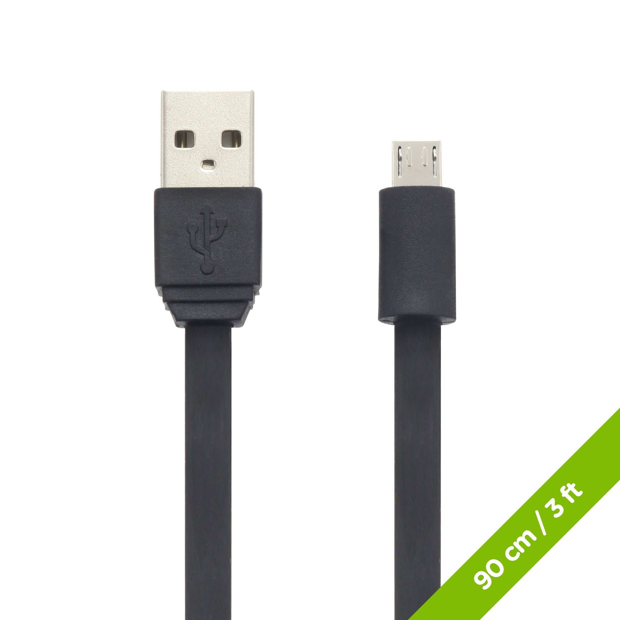 Moki ACC MUSBMCAB Micro Usb Syncharge Cable. 90Cm Length