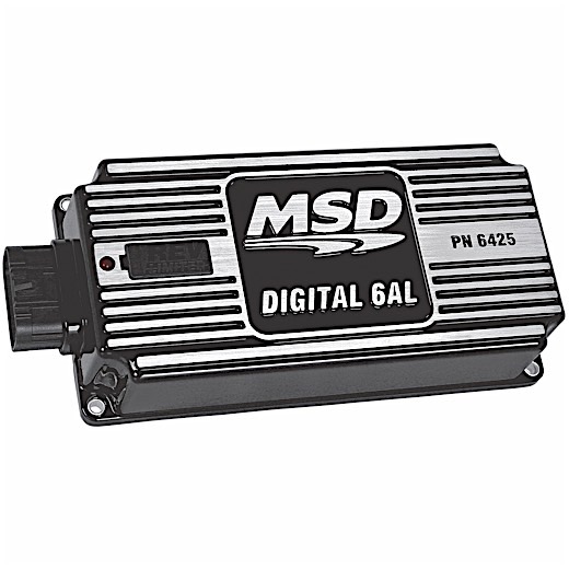 MSD-6AL BLACK DIGITAL IGNITION W/REV CONTROL