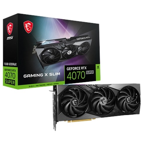 RTX4070 SUPER 12G GAMINGXSLIM