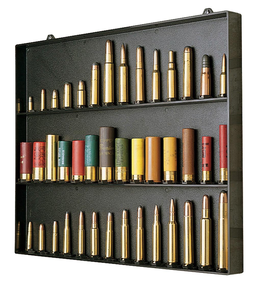 MTM Cartridge Display Board holds 42 Shells - .22 up to 10 Gauge Shells