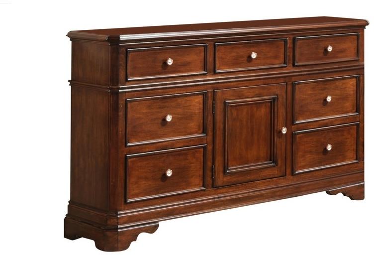 Bayliss Distressed Brown Dresser