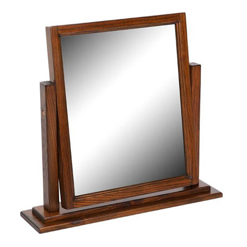 Cambridge Mirror in Brown Finish