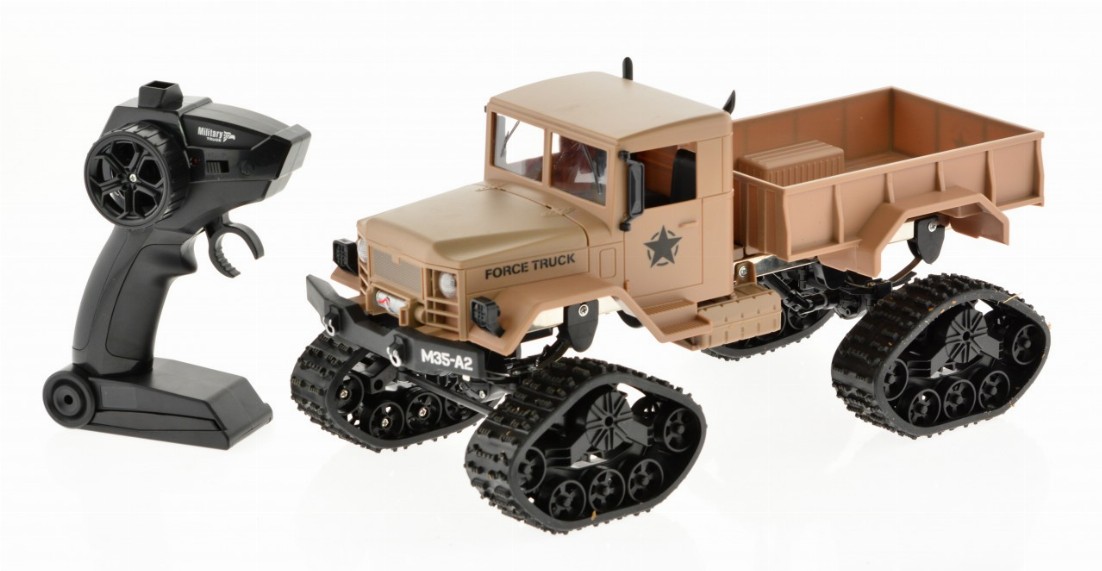 2.4 GHz scale 1:16 military truck