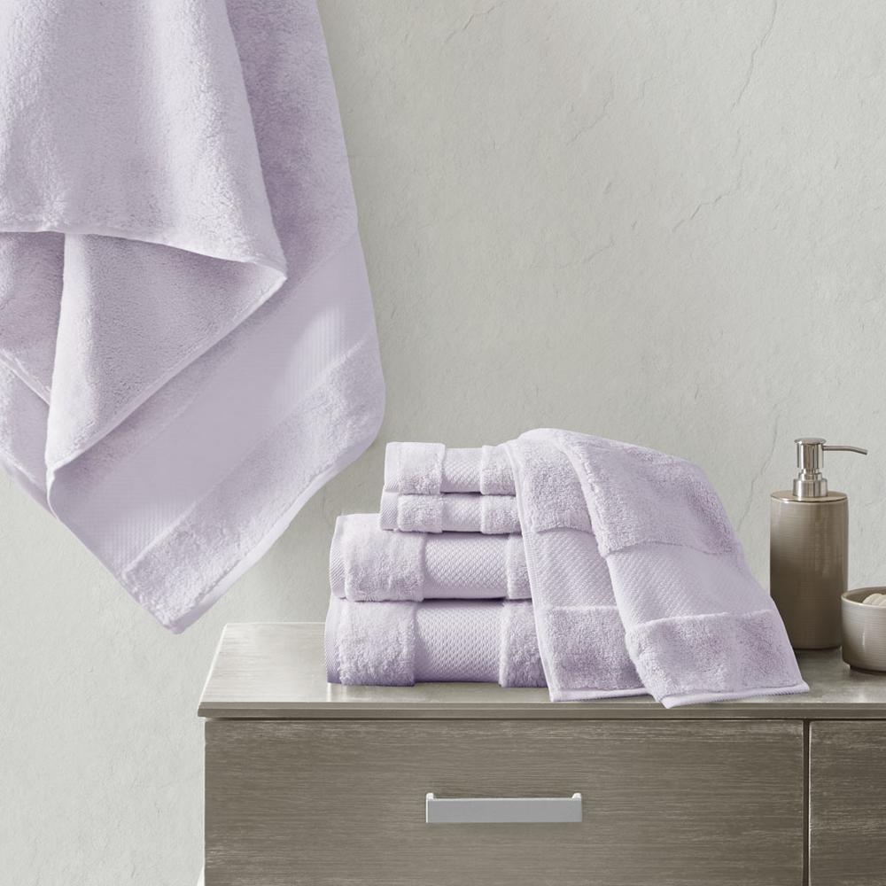 100% Cotton 6 Piece Bath Towel Set