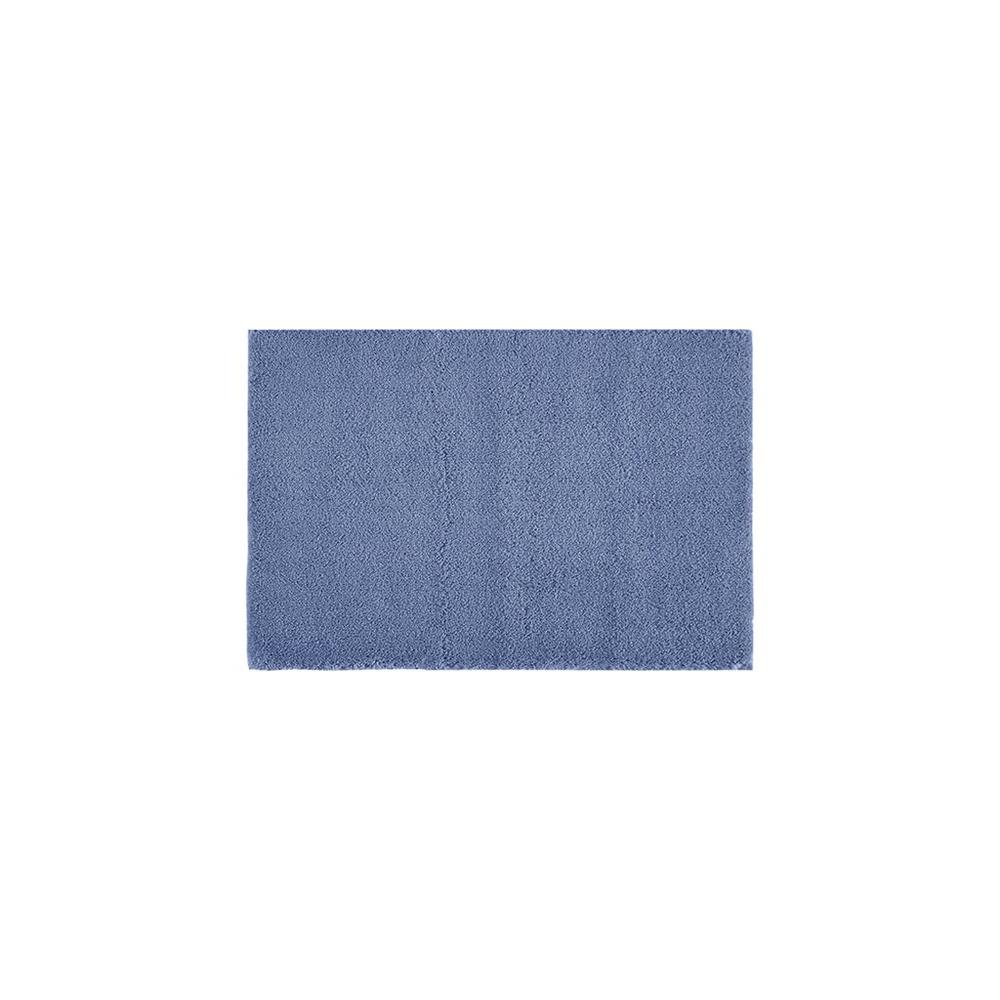 100% Polyester Bath Rug, Navy