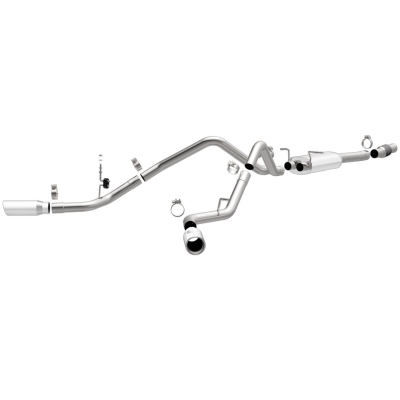 14-18 SILVERADO/SIERRA 1500 STD CAB 5.3L SS CAT-BACK EXHAUST SYSTEM - REAR DUAL