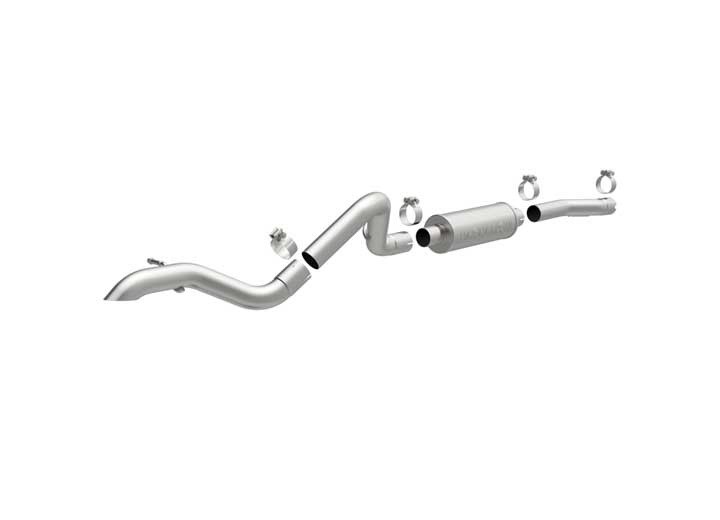 12-14 WRANGLER 2DR 3.6L ROCKCRAWLER SERIES STAINLESS STEEL CAT-BACK SYSTEM