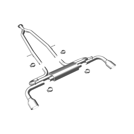 02-08 LEXUS SC430 4.3L STAINLESS STEEL CAT-BACK PERFORMANCE EXHAUST SYSTEM