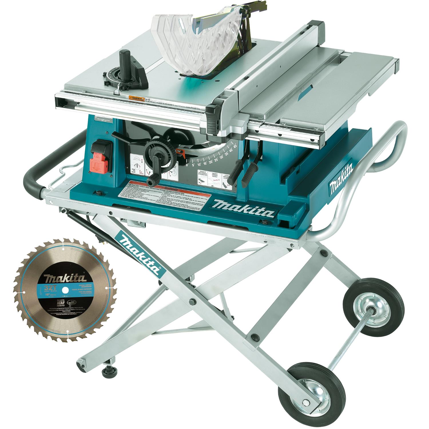 Makita 10" Contractor Table Saw with Stand Set