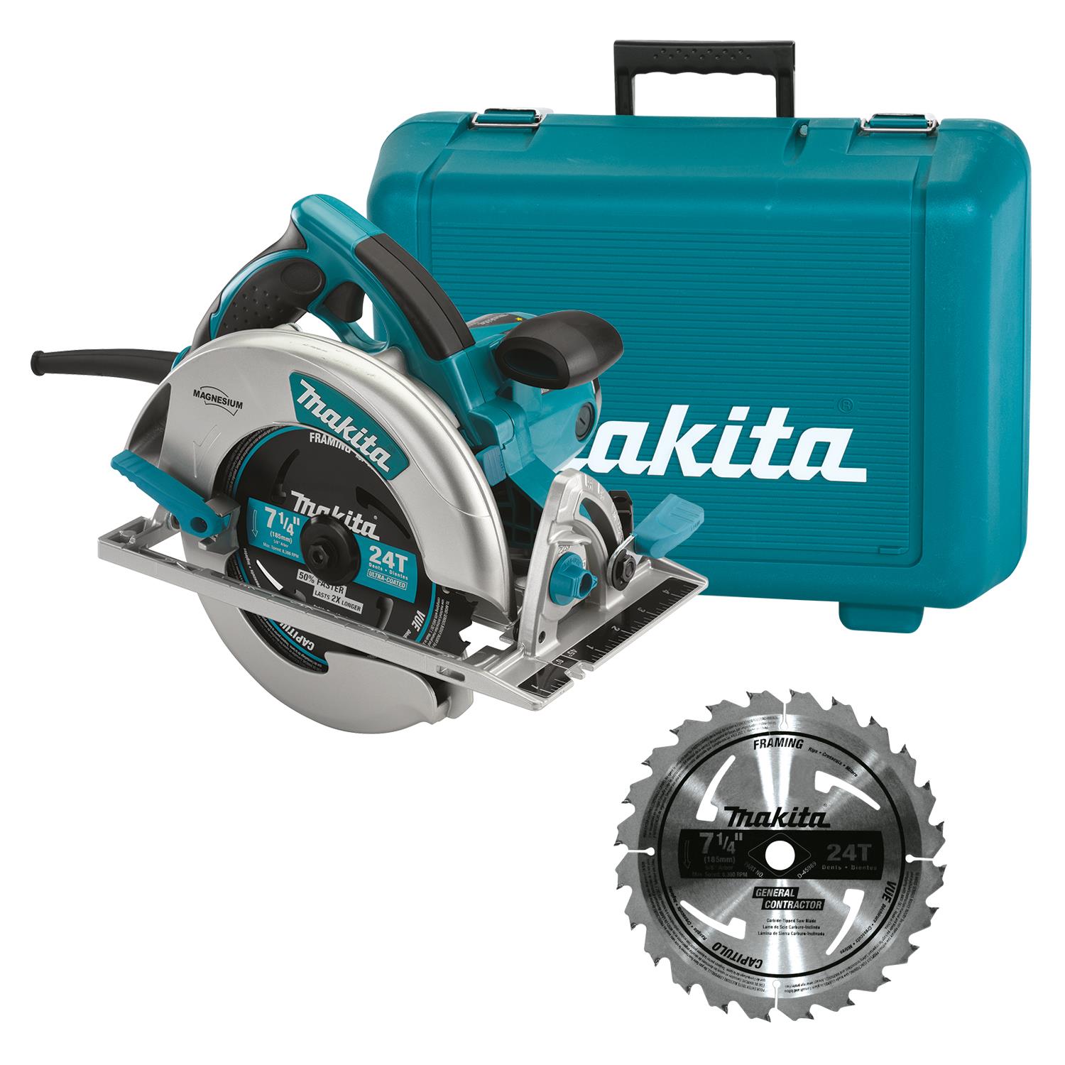 Makita 7-1/4" Magnesium Circular Saw Set