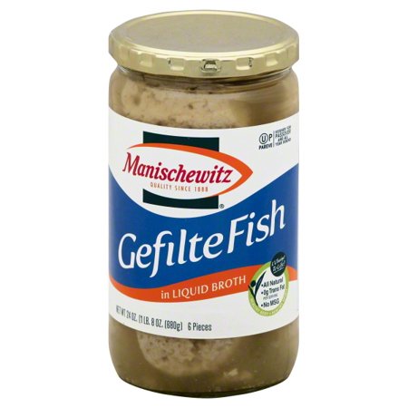 Manischewitz Gefilte Fsh Liquid (12x24OZ )