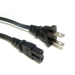 2 Prong Female Ac Power Cord (Bulk)