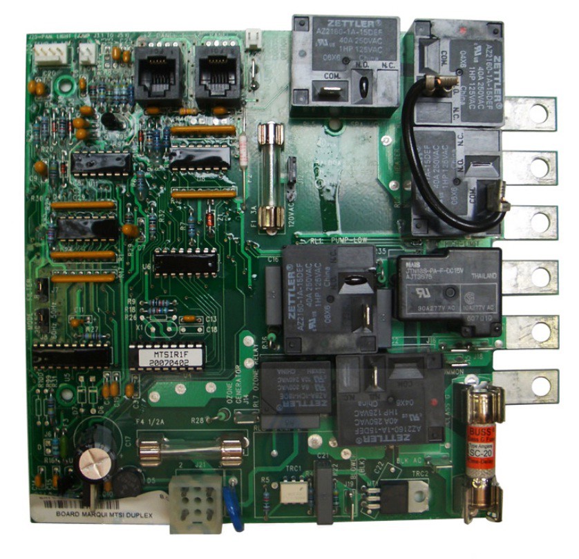 Circuit Board, Marquis (Balboa), MTSIR1C, Duplex Analog, 8 Pin Phone Cable