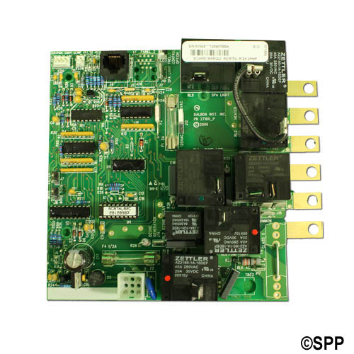 Circuit Board, Marquis (Balboa), RCRTNLR2C, Duplex Digital, 8 Pin Phone Cable