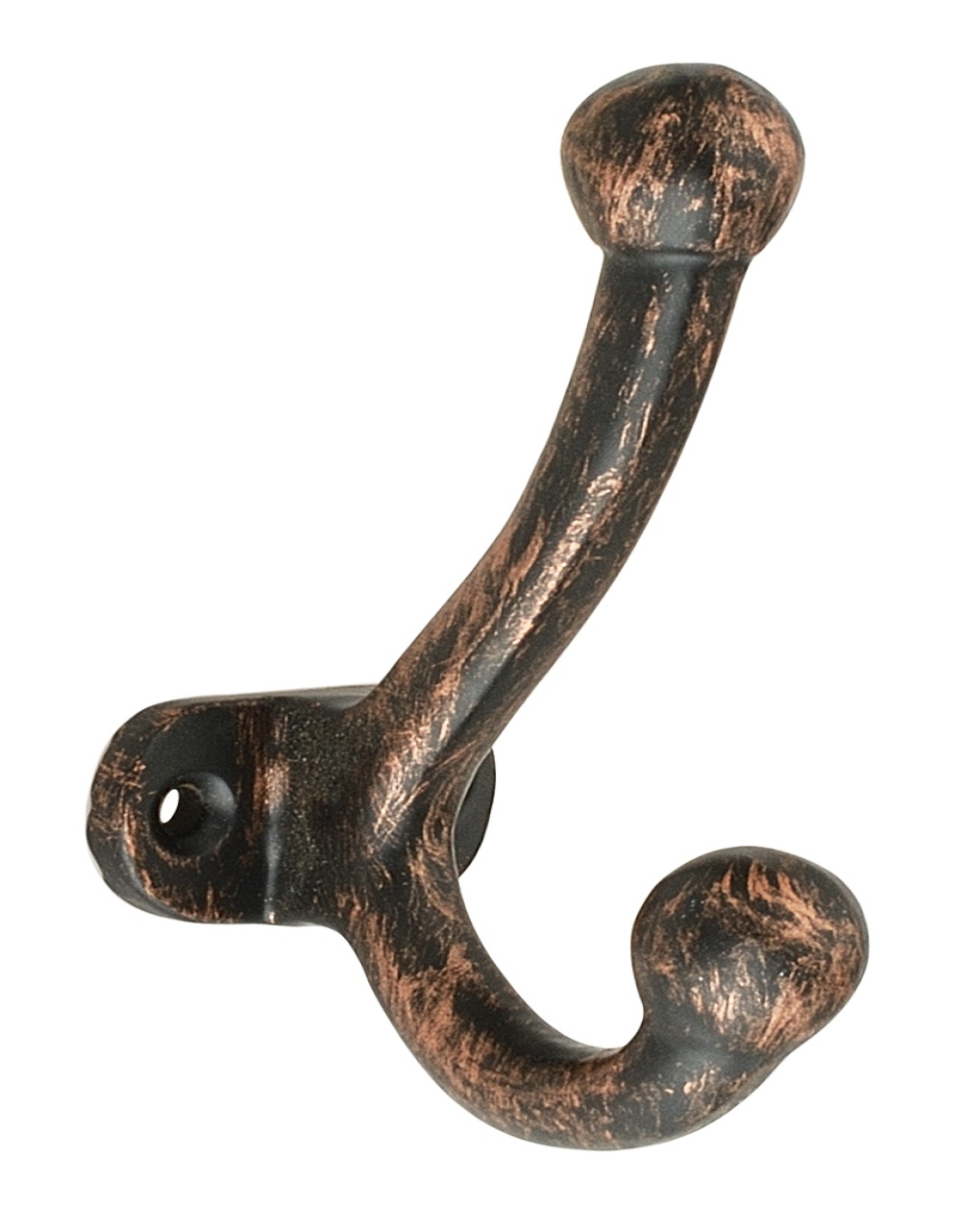 Plain 3.45" Copper Finish Hat & Coat Hook