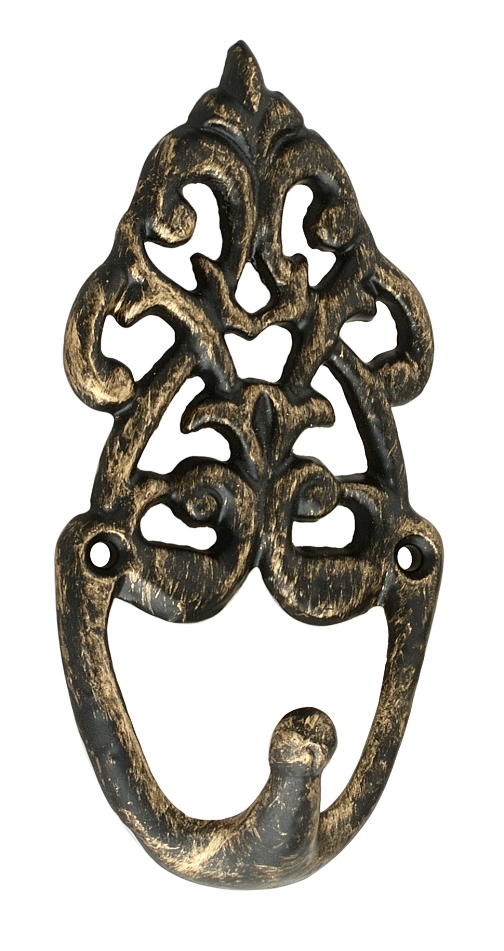 Decorative 5-2/11" Antique Brass Coat Hook