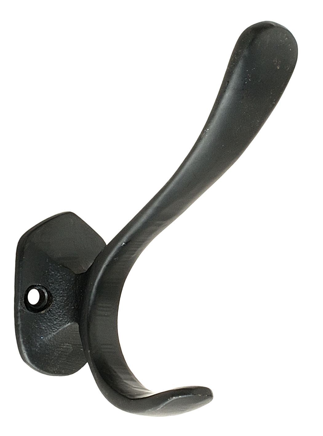 Lucida 3.9" Epoxy Black Hat & Coat Hook