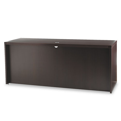 Aberdeen Series Laminate Credenza Shell, 72w x 24d x 29h, Mocha