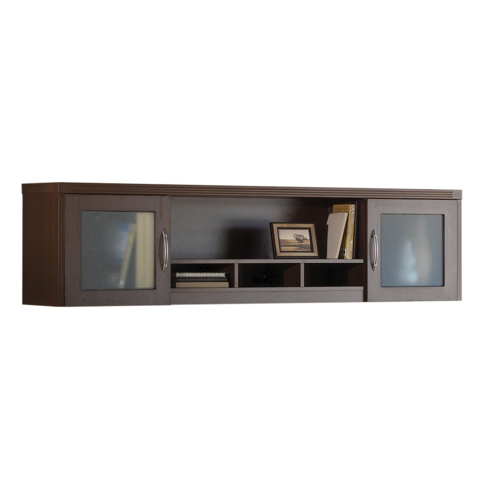 Wall Mount Hutch 72"W, Mocha