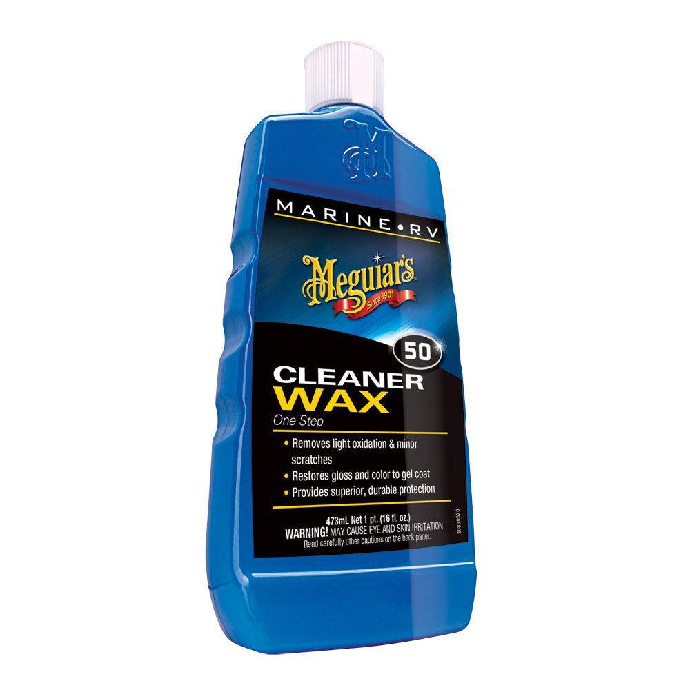 Meguiar's Boat/RV Cleaner Wax - 16 oz - *Case of 6*