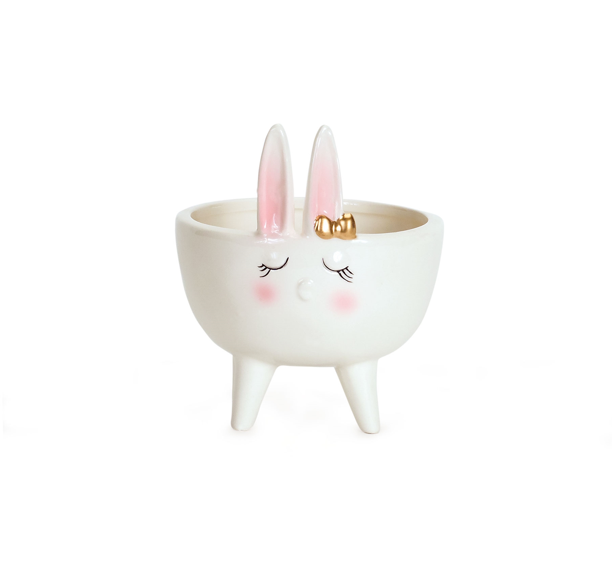 Bunny Bowl (Set of 6) 4.25" x 5.25"H Dolomite