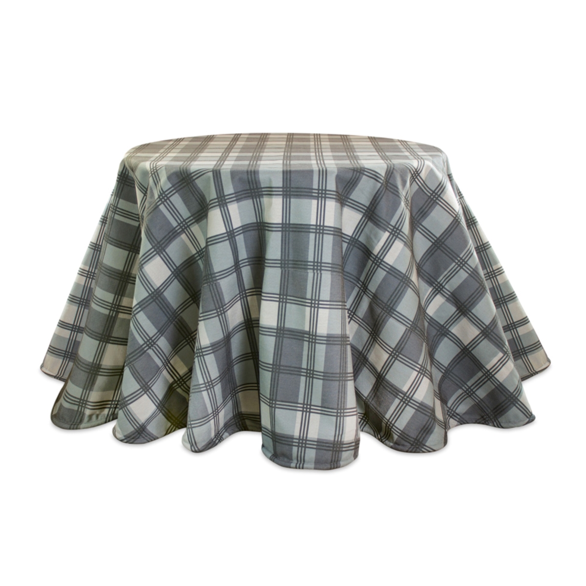 Deer/Plaid Table Cloth 94" Polyester