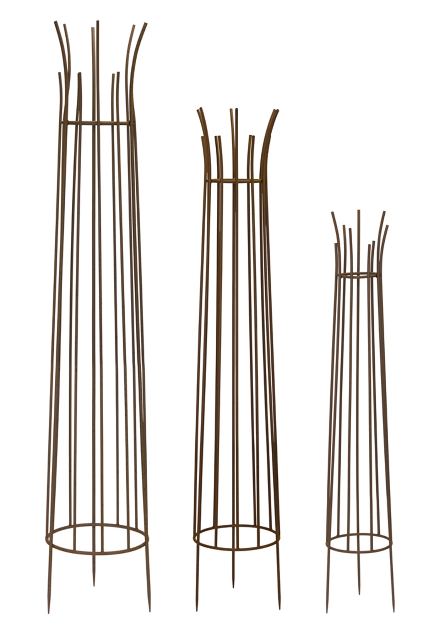 Obelisks (Set of 3) 46.75"H, 59"H, 66"H