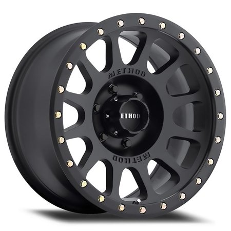 20X10 NV, -18MM OFFSET, 6X5.5, 108MM CENTERBORE, MATTE BLACK