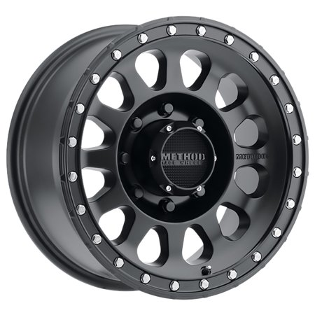 MR315,18X9,+18MM OFFSET,8X170,130.81MM CENTERBORE,MATTE BLACK