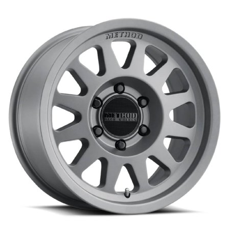 MR704,17X8.5,0MM OFFSET,8X170,130.81MM CENTERBORE,MATTE TITANIUM