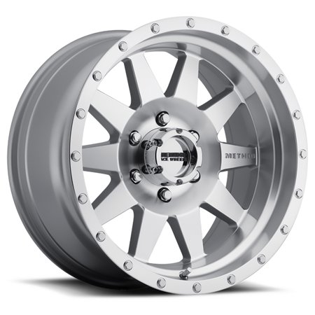 17X8.5 THE STANDARD 6X5.5 5.7IN B/S 25 O/S MACHINED/CLEAR COAT