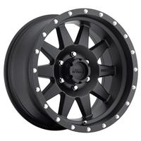 17X8.5 STANDARD 6X5.5 BP 4.75IN B/S 0 O/S - MATTE BLACK